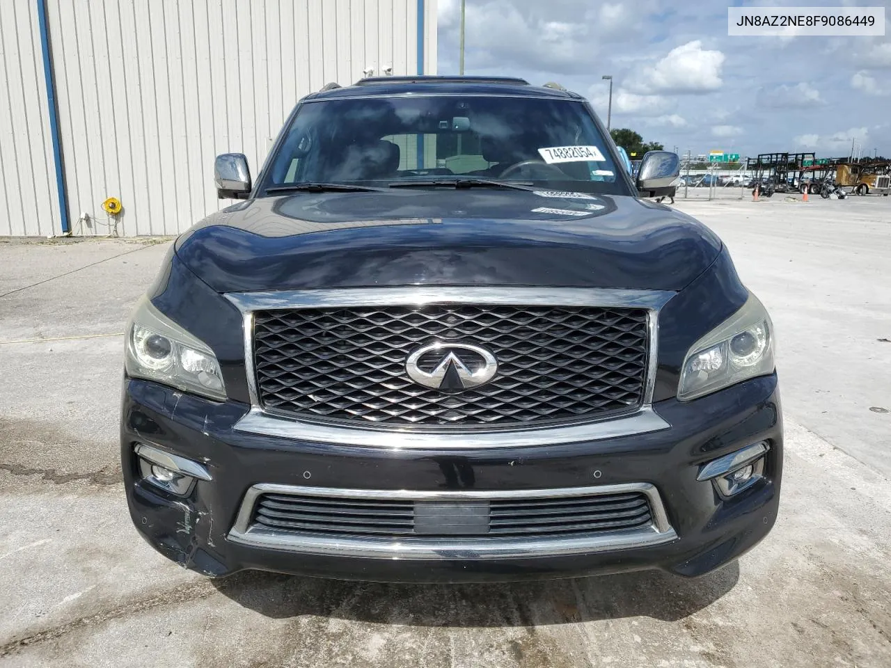 2015 Infiniti Qx80 VIN: JN8AZ2NE8F9086449 Lot: 74882054