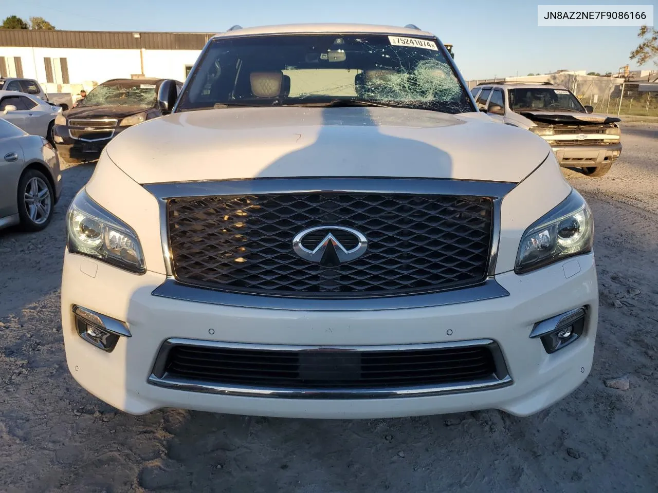 2015 Infiniti Qx80 VIN: JN8AZ2NE7F9086166 Lot: 75241074