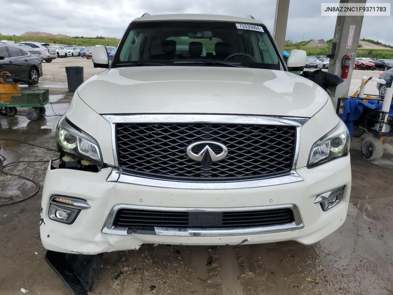 2015 Infiniti Qx80 VIN: JN8AZ2NC1F9371783 Lot: 75335004