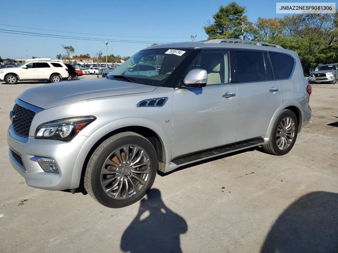 2015 Infiniti Qx80 VIN: JN8AZ2NE5F9081306 Lot: 75896194