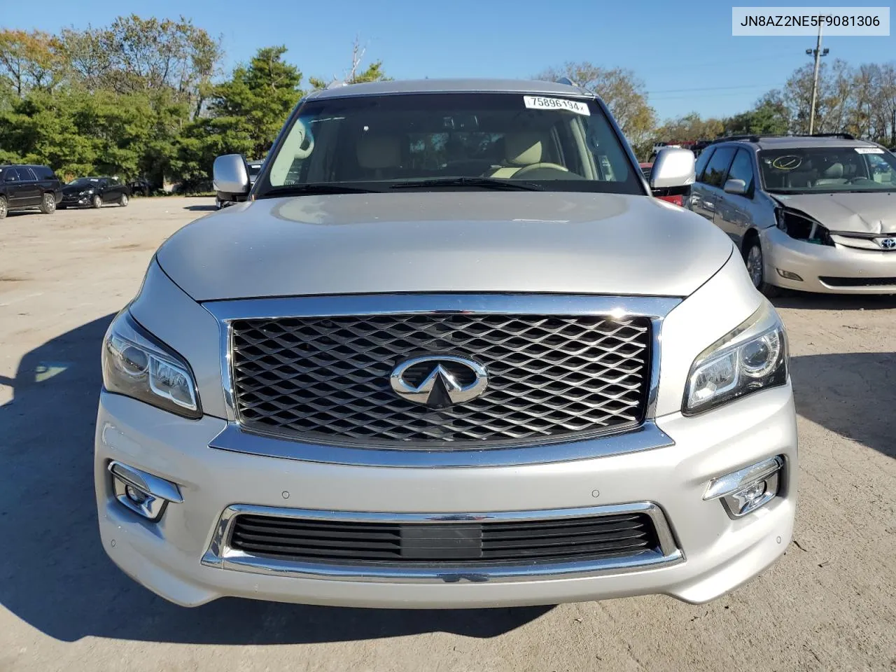 2015 Infiniti Qx80 VIN: JN8AZ2NE5F9081306 Lot: 75896194