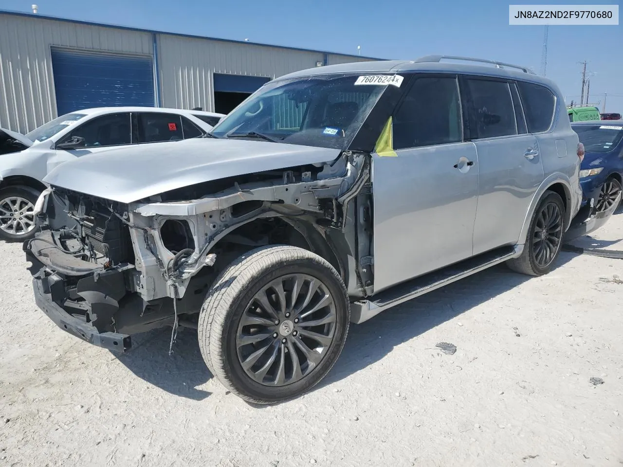 2015 Infiniti Qx80 VIN: JN8AZ2ND2F9770680 Lot: 76076244