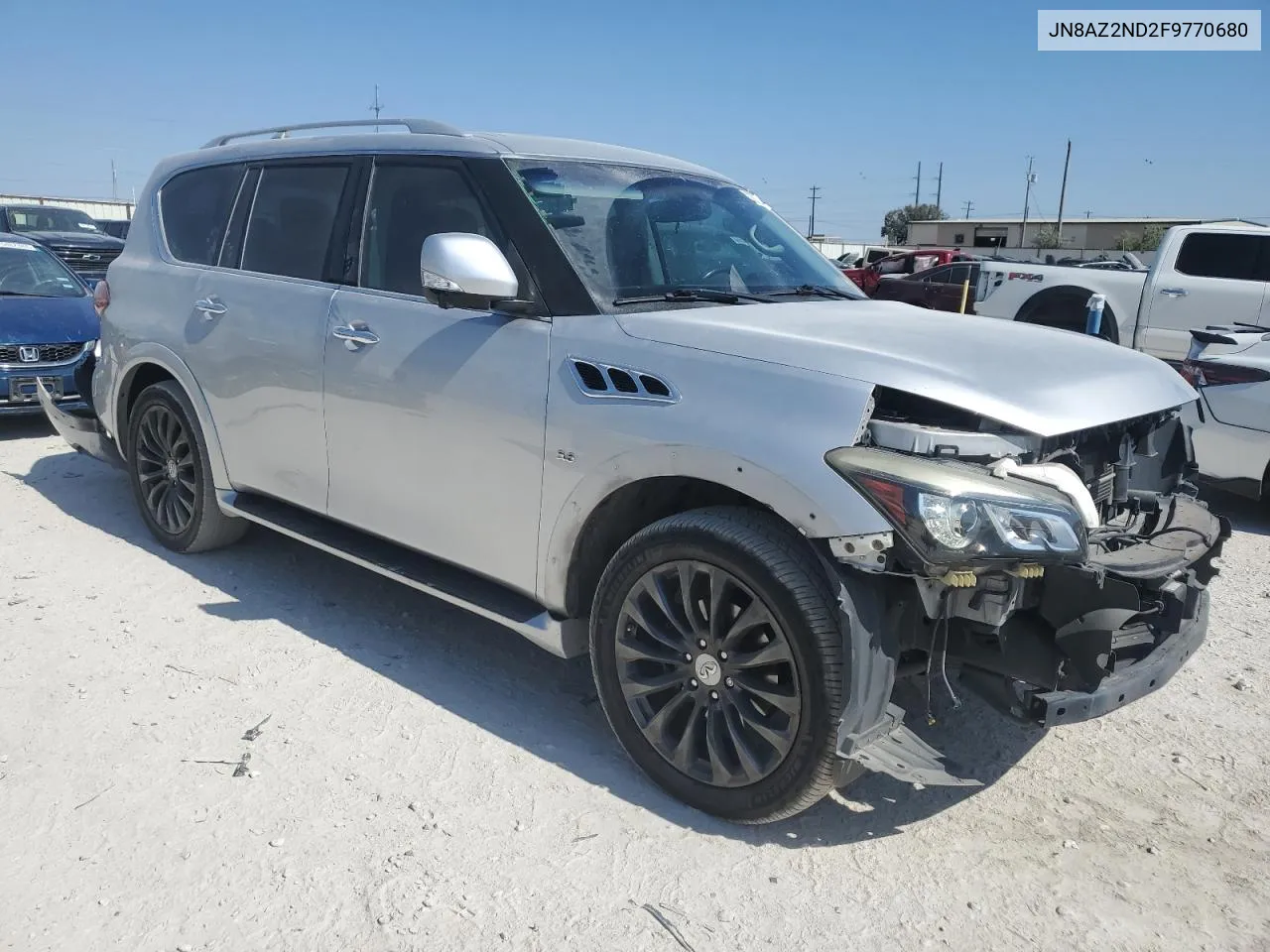 2015 Infiniti Qx80 VIN: JN8AZ2ND2F9770680 Lot: 76076244