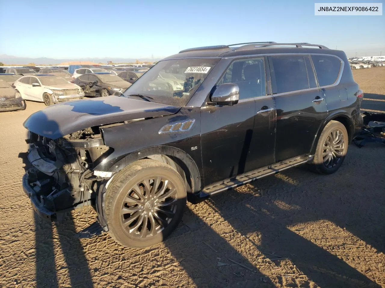 2015 Infiniti Qx80 VIN: JN8AZ2NEXF9086422 Lot: 76274654