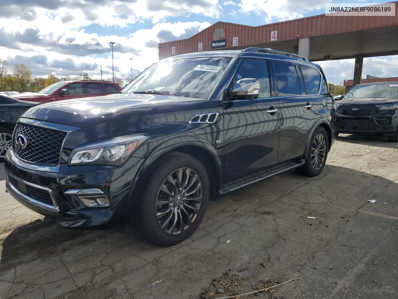 2015 Infiniti Qx80 VIN: JN8AZ2NE8F9086189 Lot: 76472364