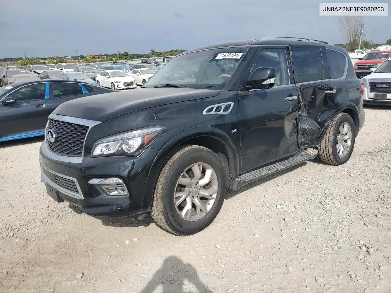 2015 Infiniti Qx80 VIN: JN8AZ2NE1F9080203 Lot: 76475314