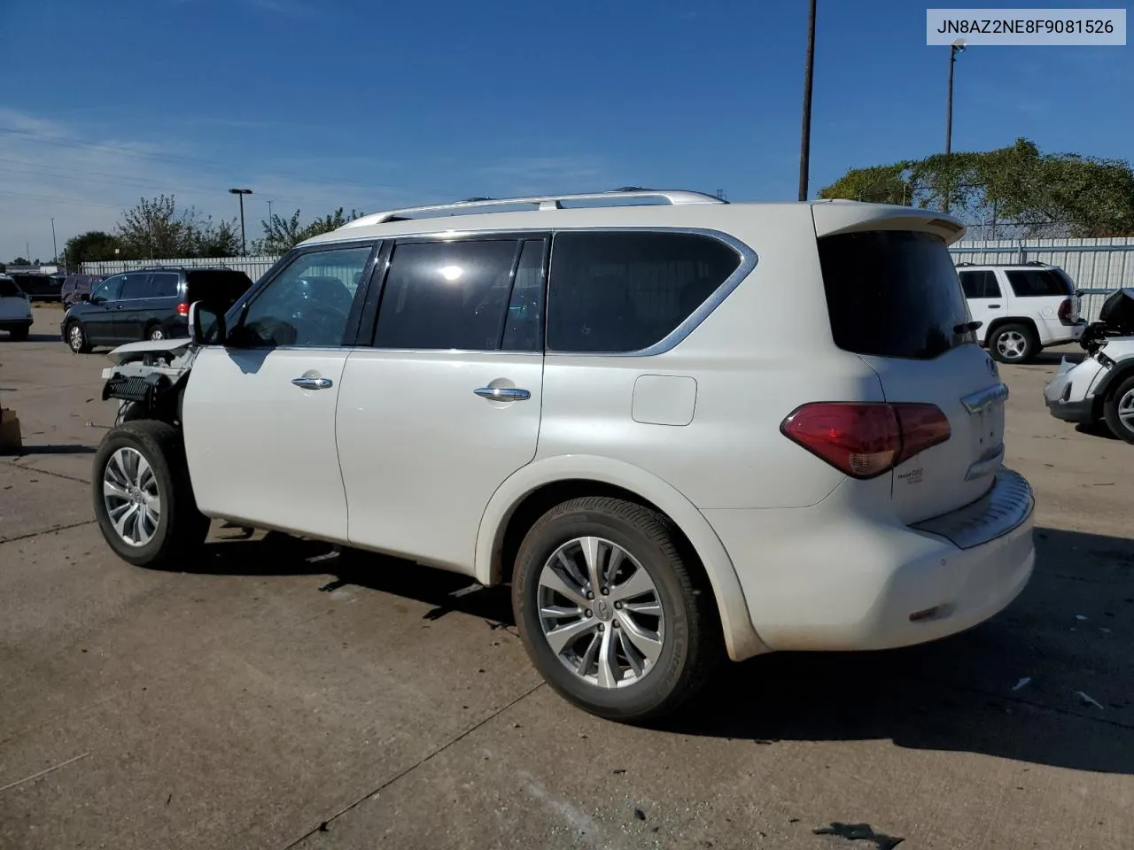 2015 Infiniti Qx80 VIN: JN8AZ2NE8F9081526 Lot: 76521194