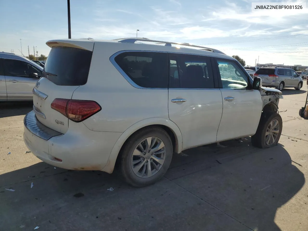 2015 Infiniti Qx80 VIN: JN8AZ2NE8F9081526 Lot: 76521194