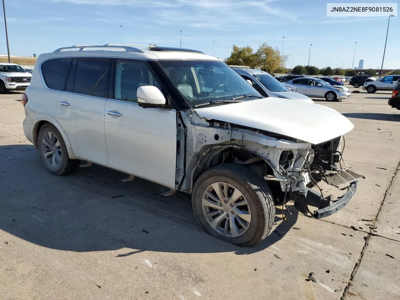 2015 Infiniti Qx80 VIN: JN8AZ2NE8F9081526 Lot: 76521194