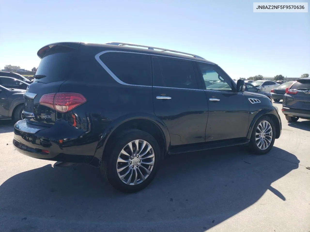 2015 Infiniti Qx80 VIN: JN8AZ2NF5F9570636 Lot: 76577734