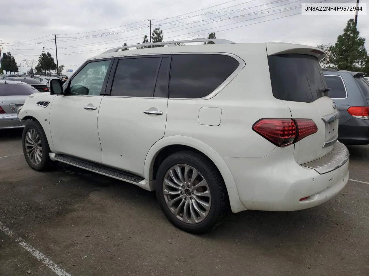 2015 Infiniti Qx80 VIN: JN8AZ2NF4F9572944 Lot: 76626234