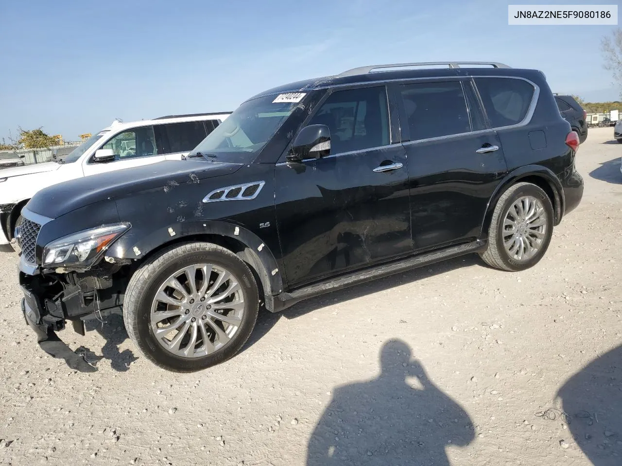 2015 Infiniti Qx80 VIN: JN8AZ2NE5F9080186 Lot: 77240244