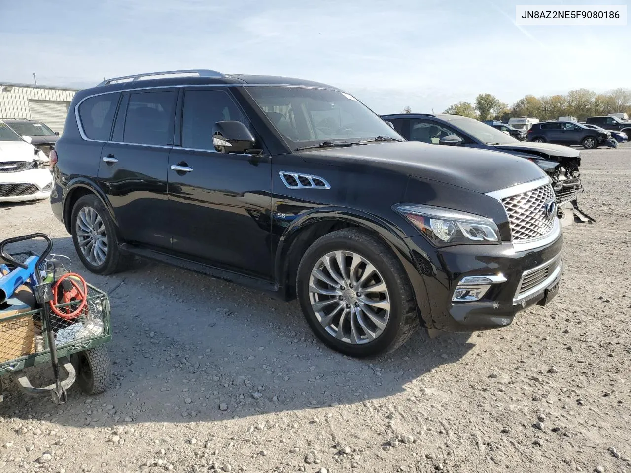 2015 Infiniti Qx80 VIN: JN8AZ2NE5F9080186 Lot: 77240244