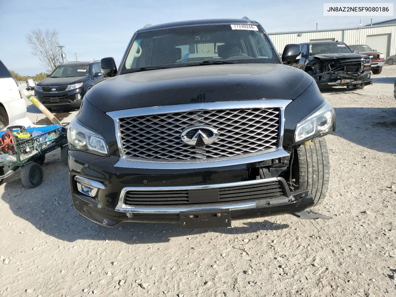 2015 Infiniti Qx80 VIN: JN8AZ2NE5F9080186 Lot: 77240244