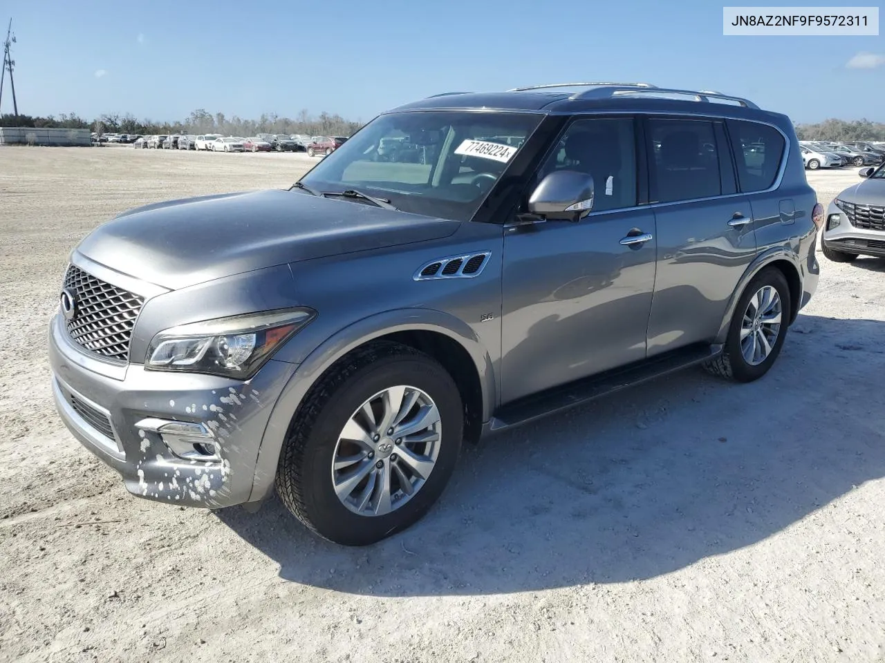 2015 Infiniti Qx80 VIN: JN8AZ2NF9F9572311 Lot: 77469224