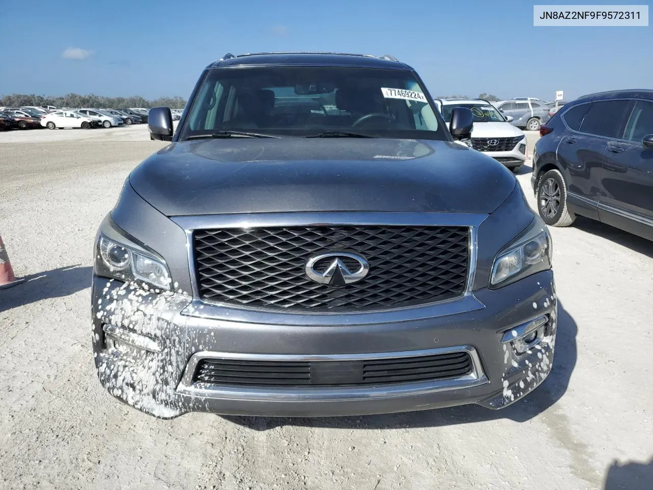 2015 Infiniti Qx80 VIN: JN8AZ2NF9F9572311 Lot: 77469224