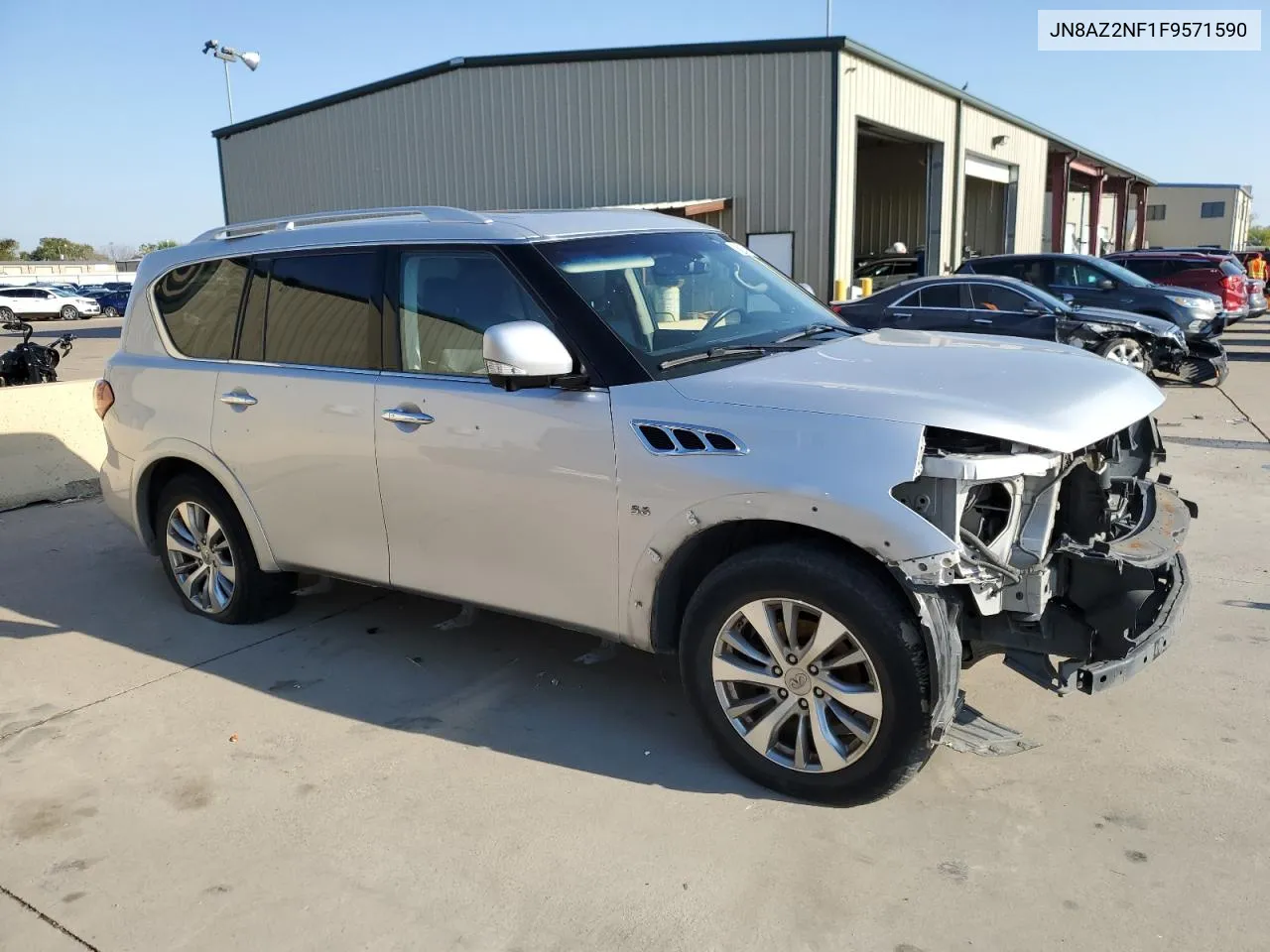 2015 Infiniti Qx80 VIN: JN8AZ2NF1F9571590 Lot: 77493264