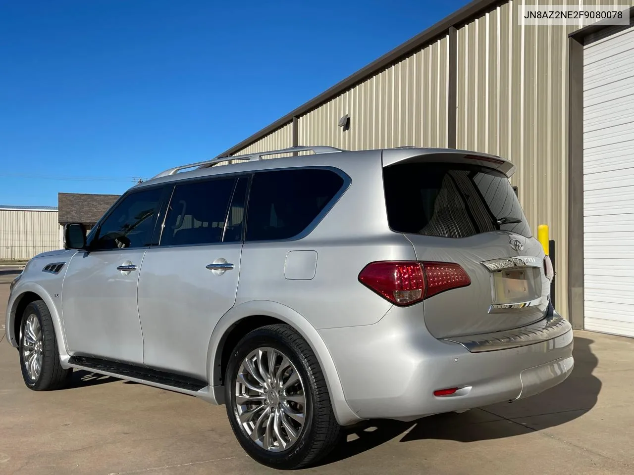 2015 Infiniti Qx80 VIN: JN8AZ2NE2F9080078 Lot: 80375394