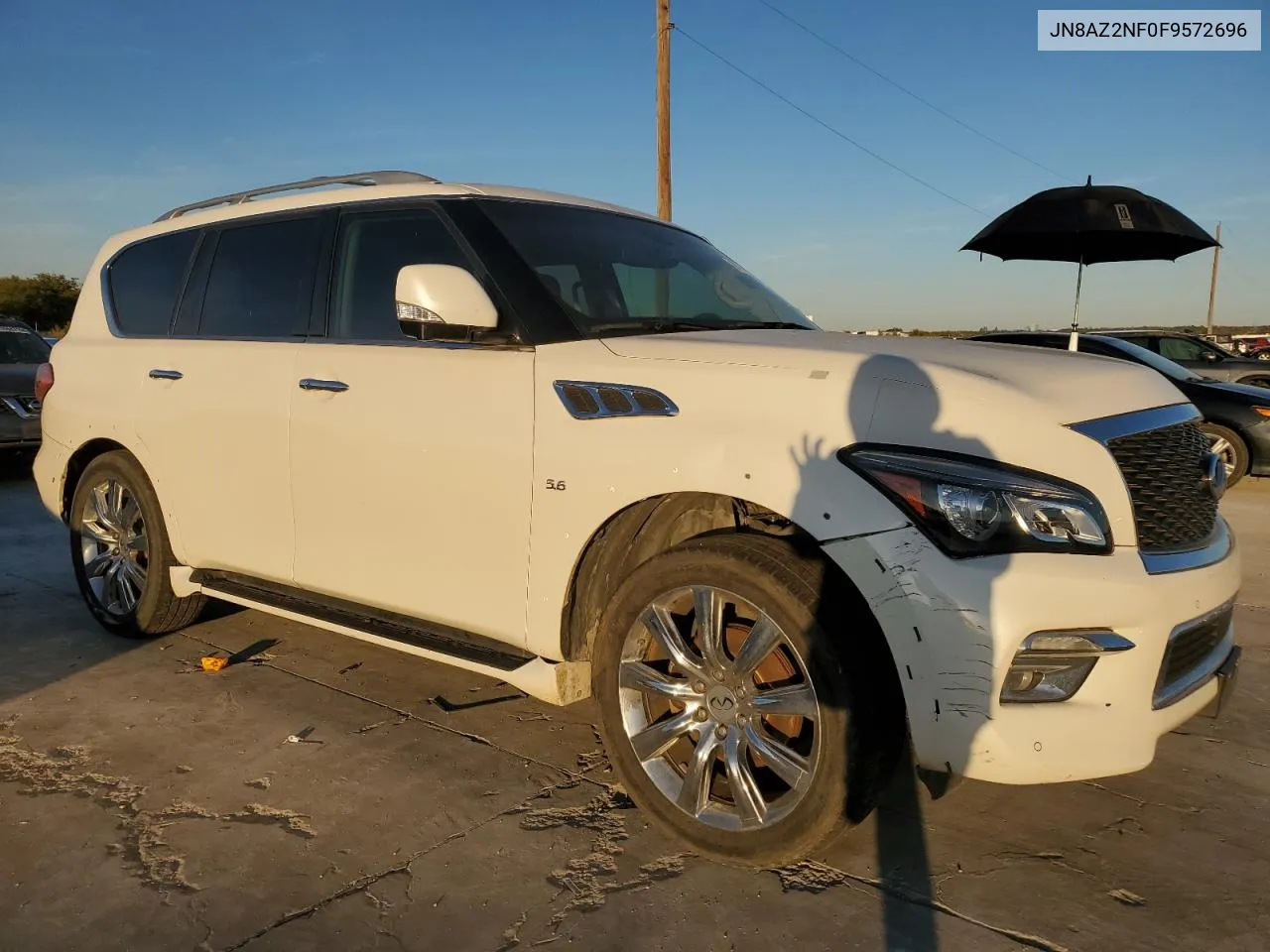 2015 Infiniti Qx80 VIN: JN8AZ2NF0F9572696 Lot: 80729814