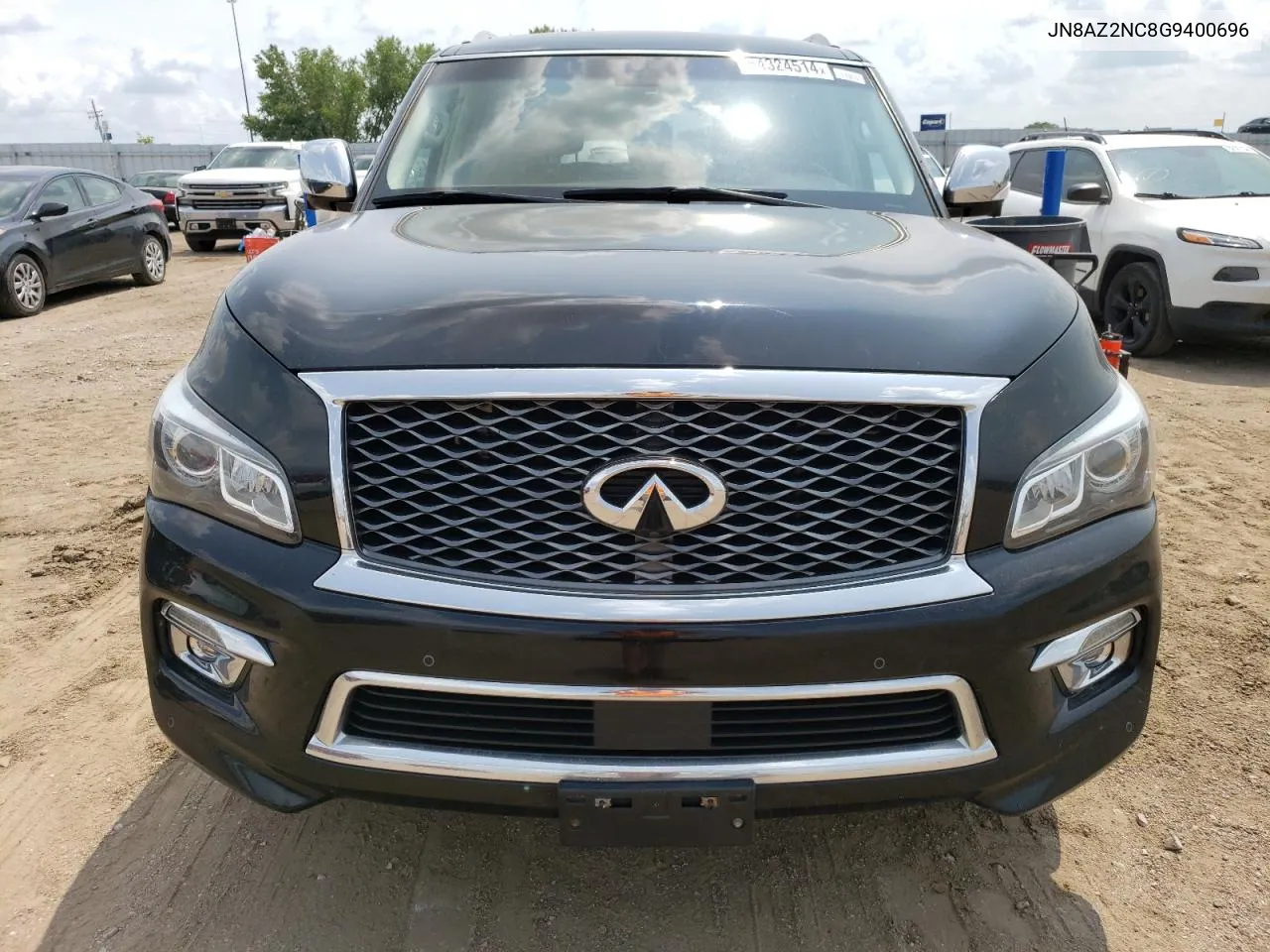 2016 Infiniti Qx80 VIN: JN8AZ2NC8G9400696 Lot: 64324514