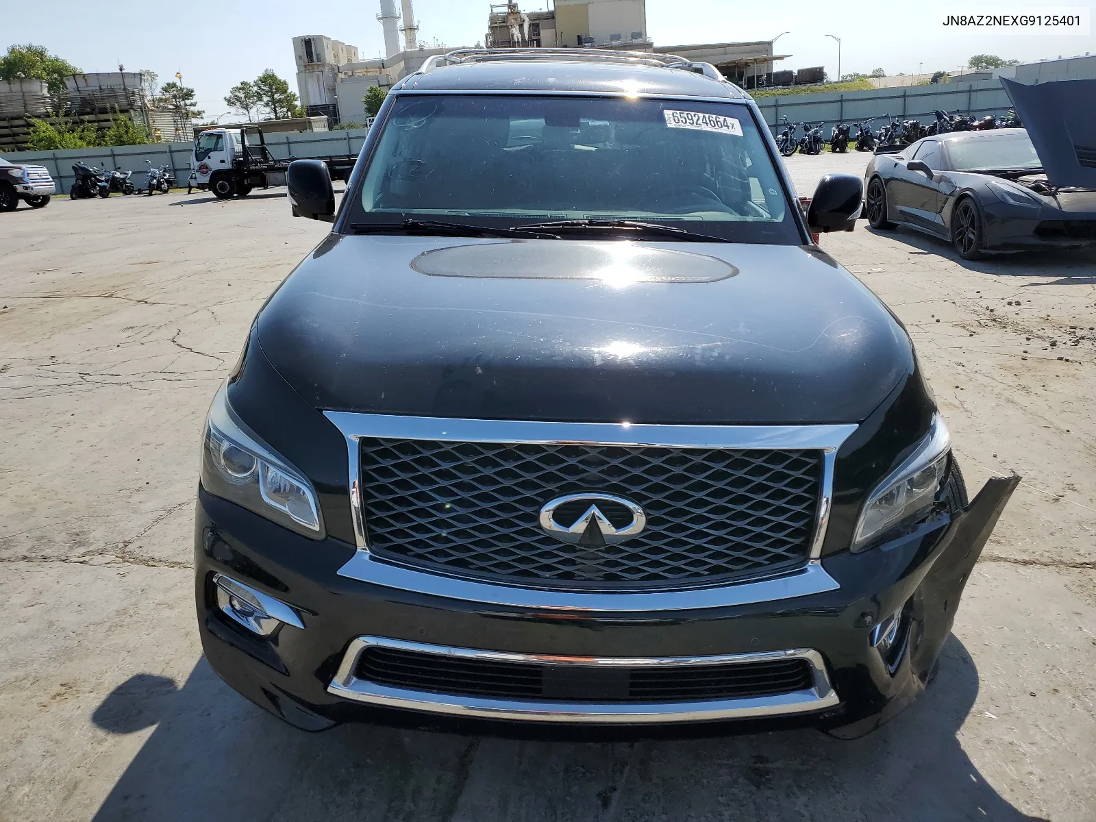 2016 Infiniti Qx80 VIN: JN8AZ2NEXG9125401 Lot: 65924664