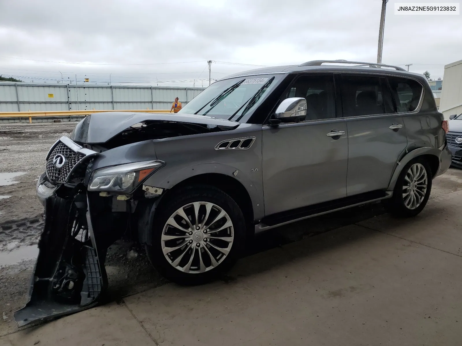 2016 Infiniti Qx80 VIN: JN8AZ2NE5G9123832 Lot: 66375154