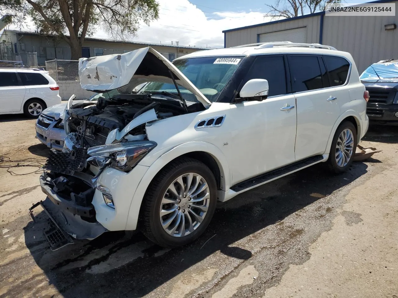 2016 Infiniti Qx80 VIN: JN8AZ2NE6G9125444 Lot: 68995944