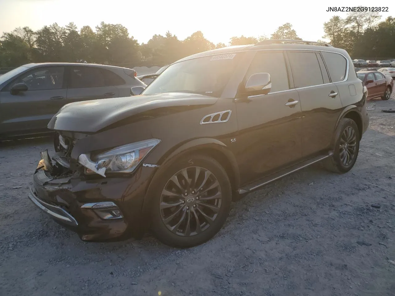 2016 Infiniti Qx80 VIN: JN8AZ2NE2G9123822 Lot: 69540574