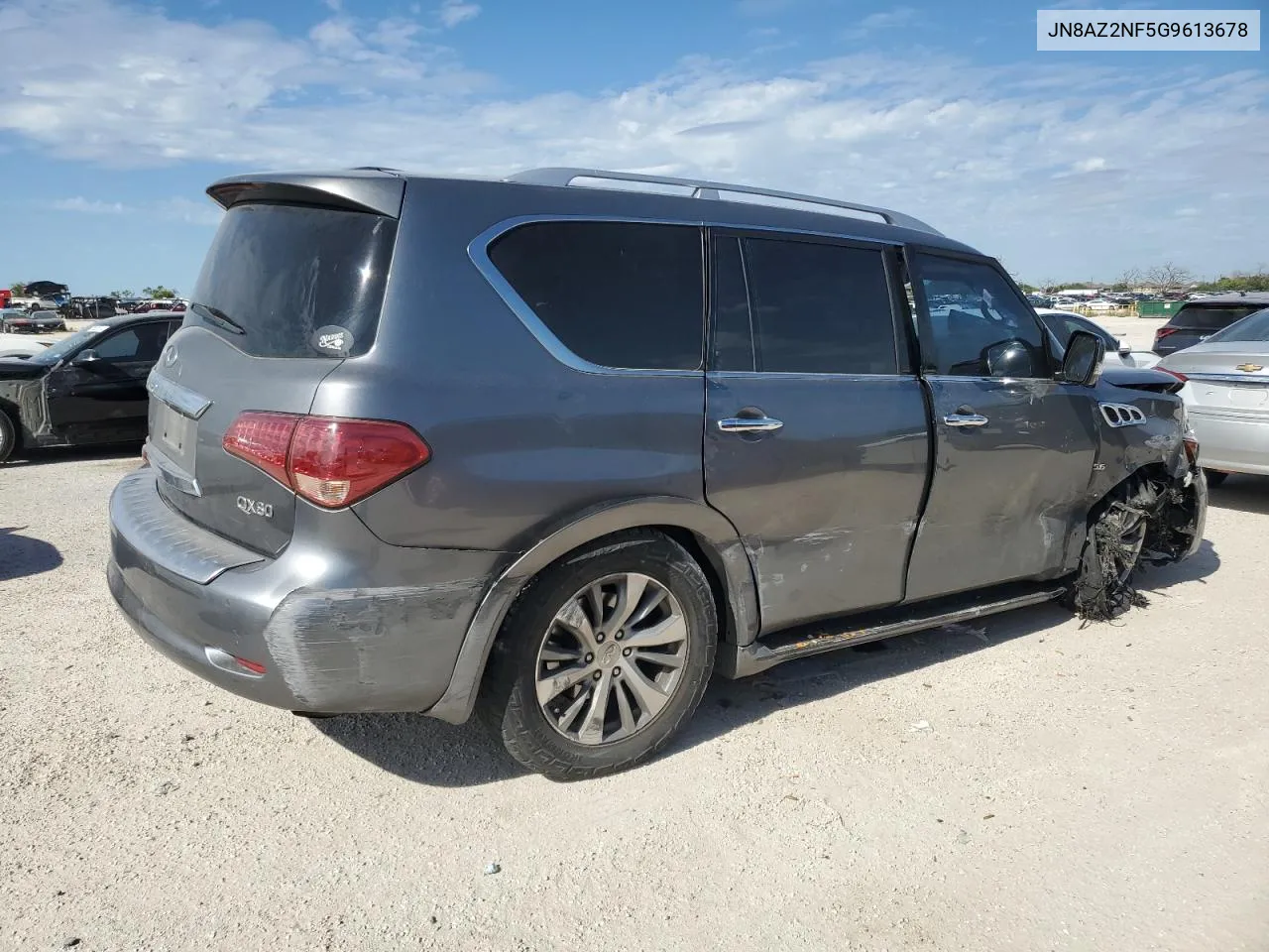 2016 Infiniti Qx80 VIN: JN8AZ2NF5G9613678 Lot: 70924094