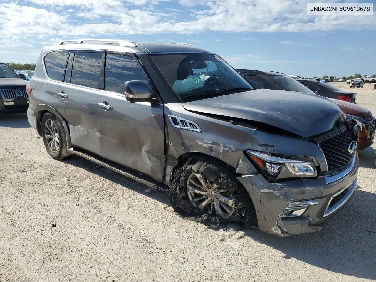 2016 Infiniti Qx80 VIN: JN8AZ2NF5G9613678 Lot: 70924094