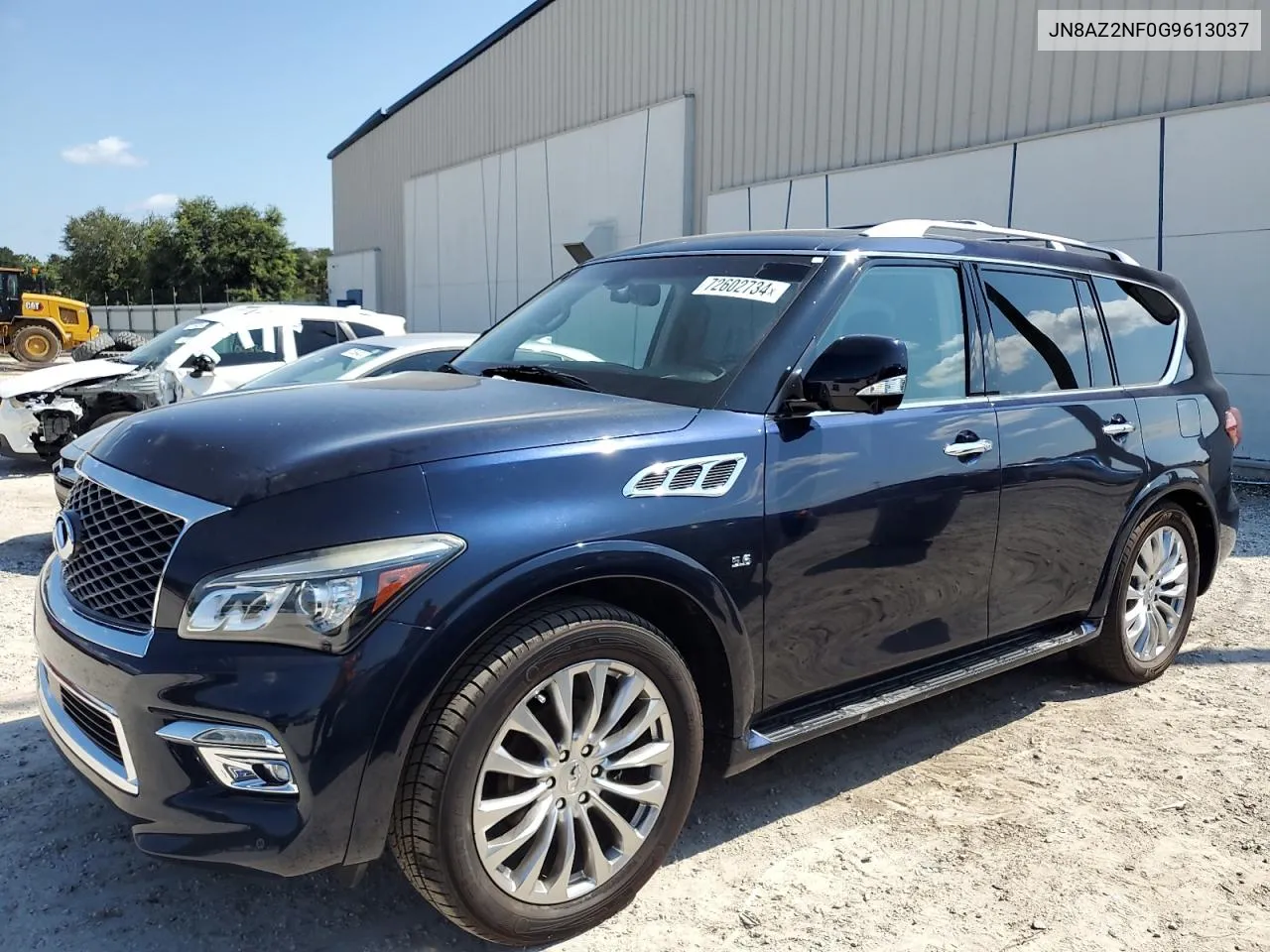 2016 Infiniti Qx80 VIN: JN8AZ2NF0G9613037 Lot: 72602734