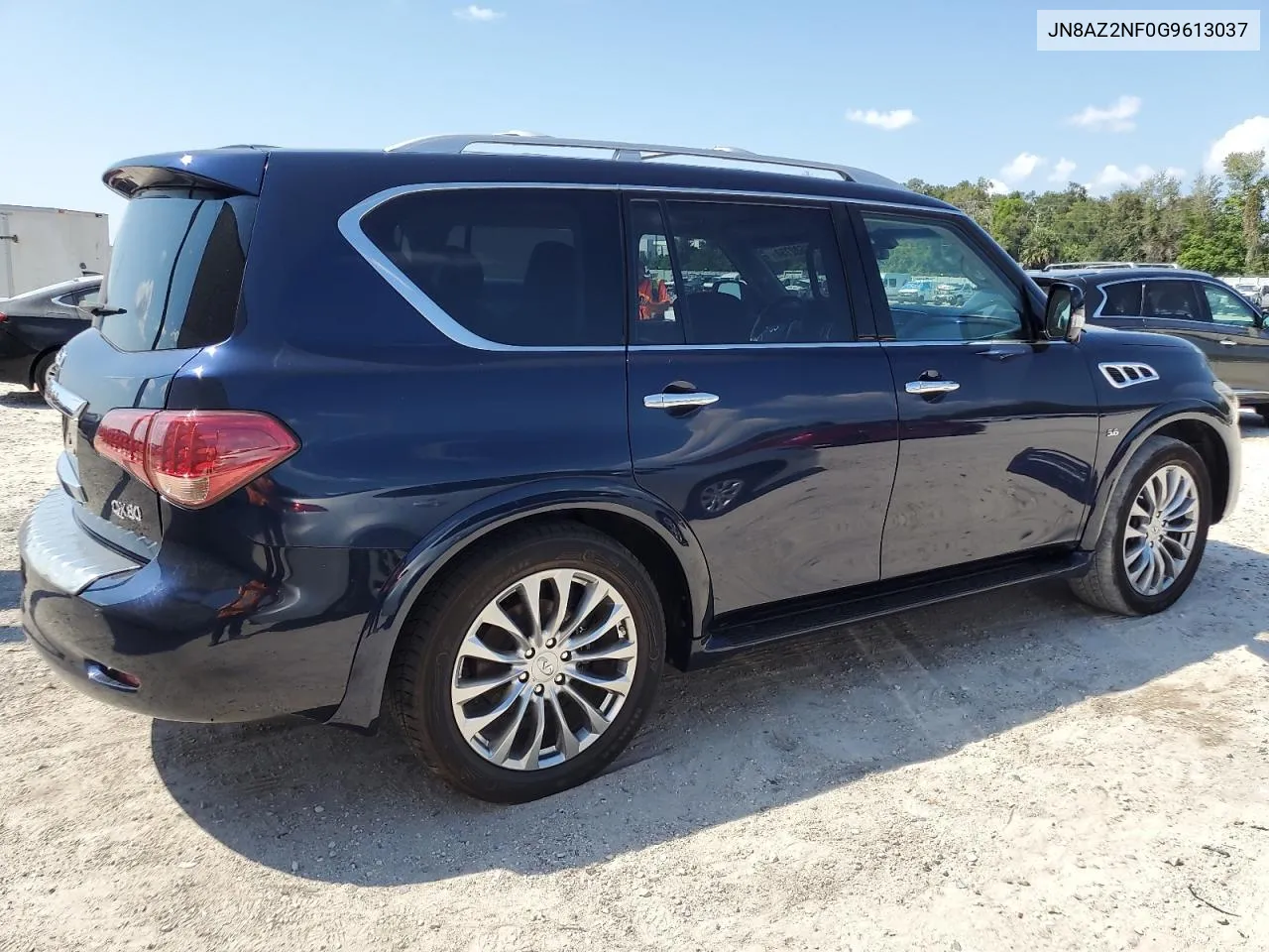 2016 Infiniti Qx80 VIN: JN8AZ2NF0G9613037 Lot: 72602734