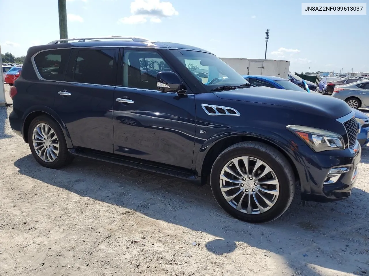 2016 Infiniti Qx80 VIN: JN8AZ2NF0G9613037 Lot: 72602734