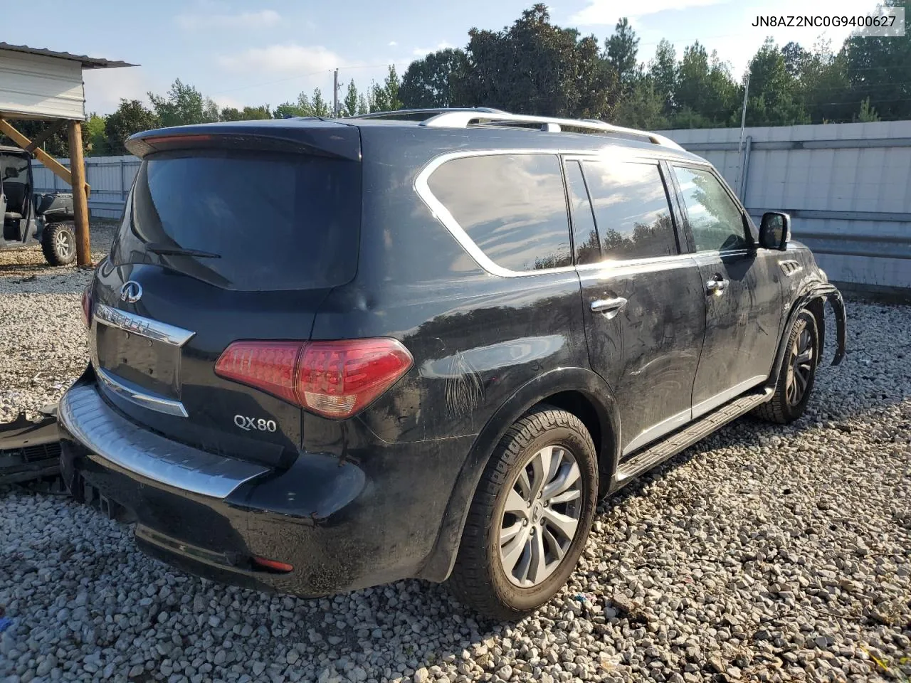 2016 Infiniti Qx80 VIN: JN8AZ2NC0G9400627 Lot: 72619594