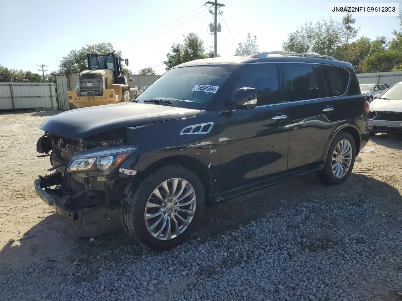 2016 Infiniti Qx80 VIN: JN8AZ2NF1G9612303 Lot: 75698364