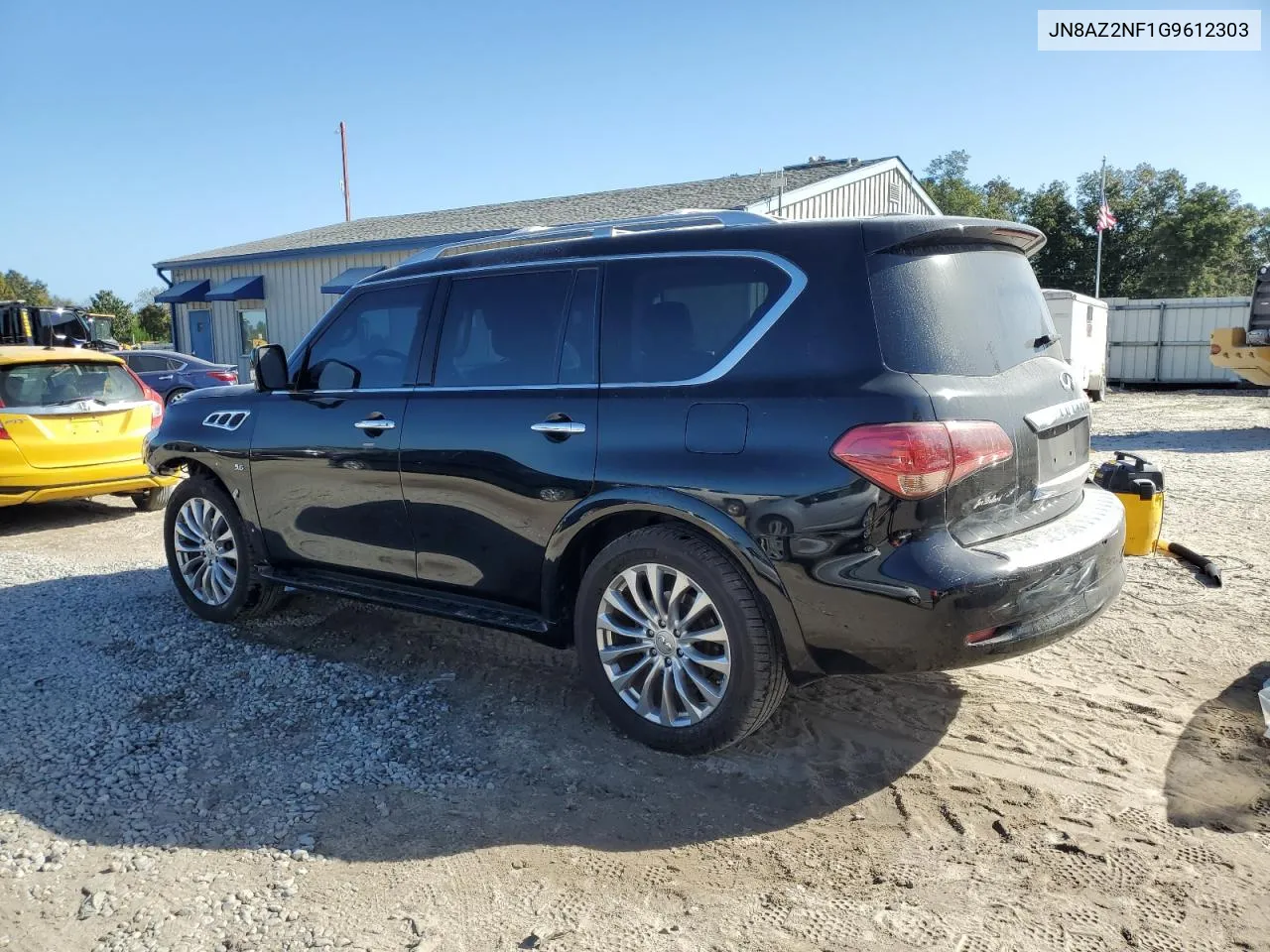 2016 Infiniti Qx80 VIN: JN8AZ2NF1G9612303 Lot: 75698364