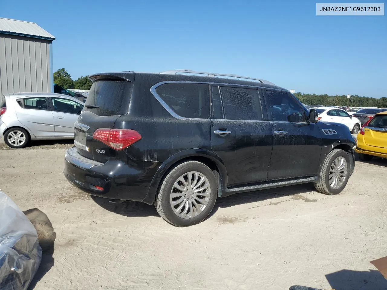 2016 Infiniti Qx80 VIN: JN8AZ2NF1G9612303 Lot: 75698364