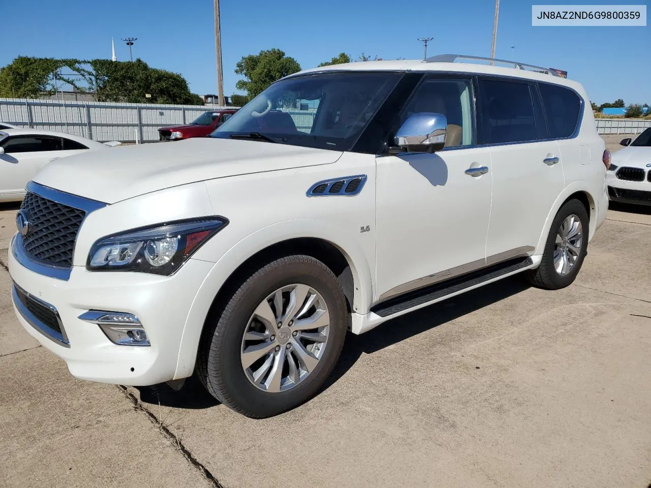 2016 Infiniti Qx80 VIN: JN8AZ2ND6G9800359 Lot: 76116384