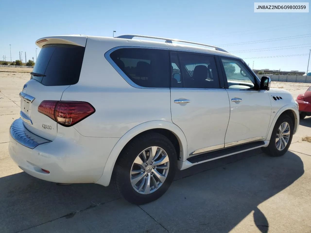 2016 Infiniti Qx80 VIN: JN8AZ2ND6G9800359 Lot: 76116384