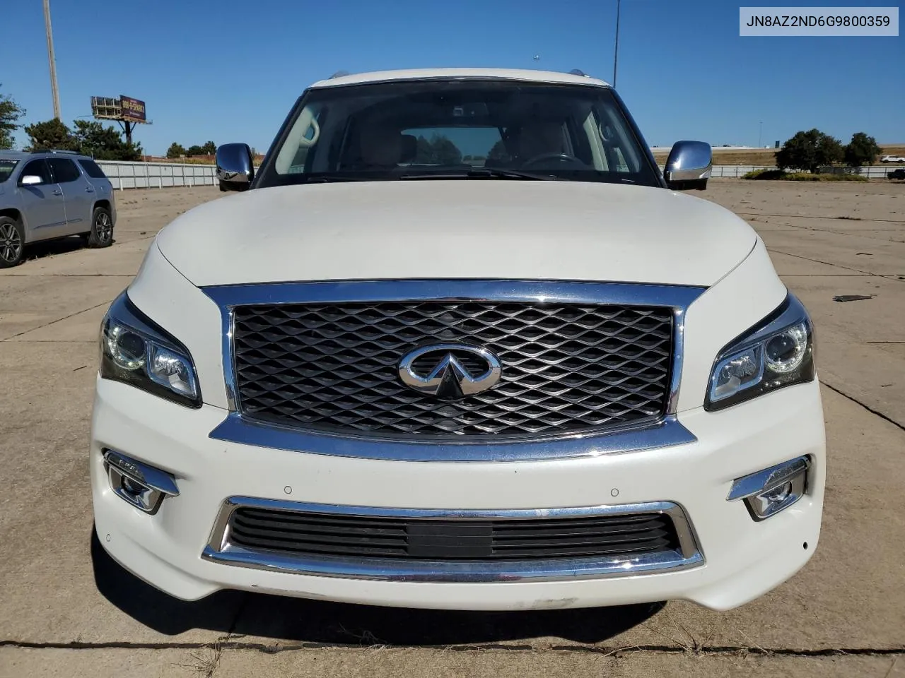 2016 Infiniti Qx80 VIN: JN8AZ2ND6G9800359 Lot: 76116384