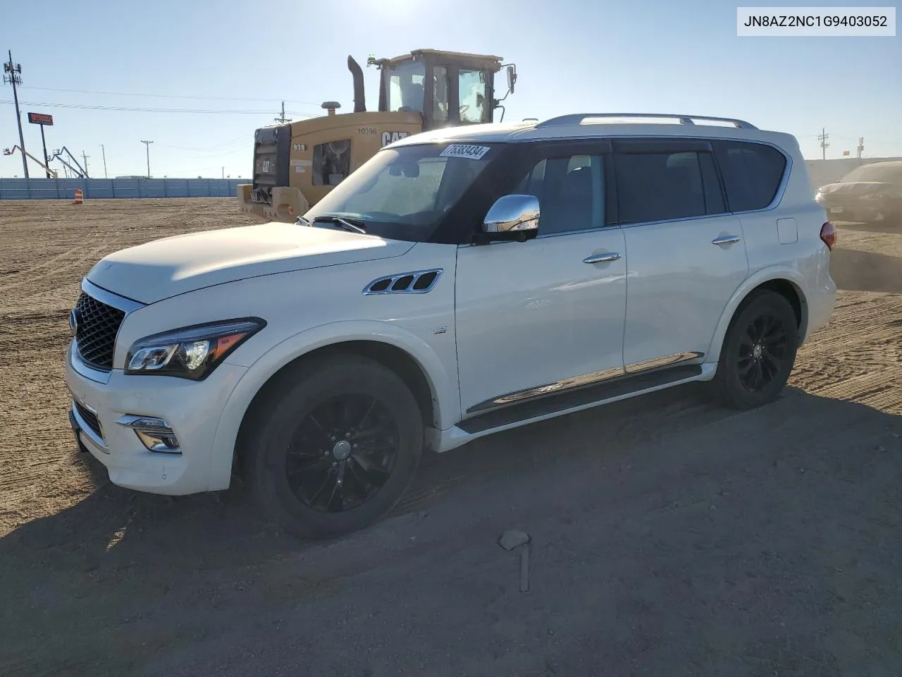 2016 Infiniti Qx80 VIN: JN8AZ2NC1G9403052 Lot: 76383434