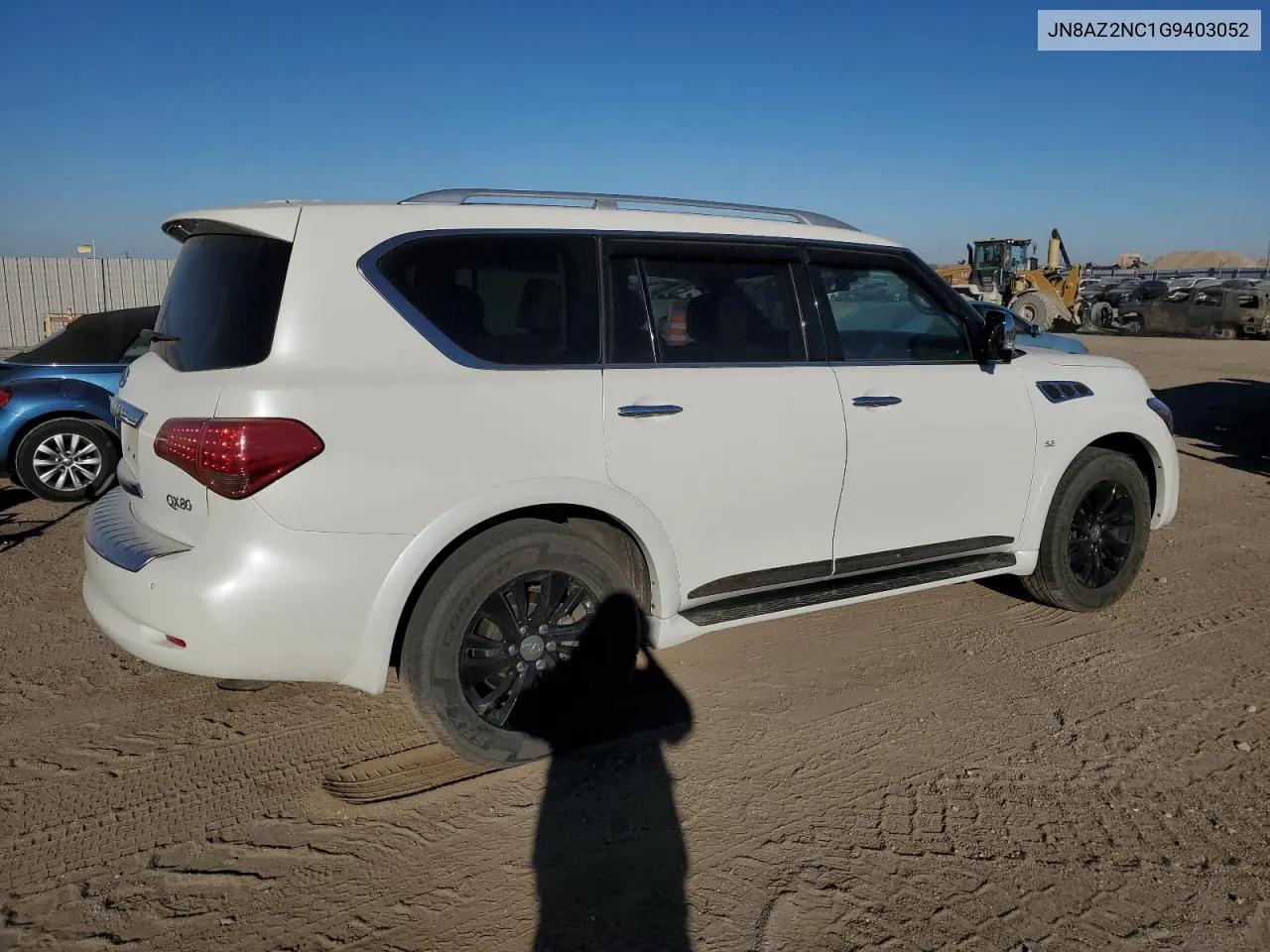 2016 Infiniti Qx80 VIN: JN8AZ2NC1G9403052 Lot: 76383434