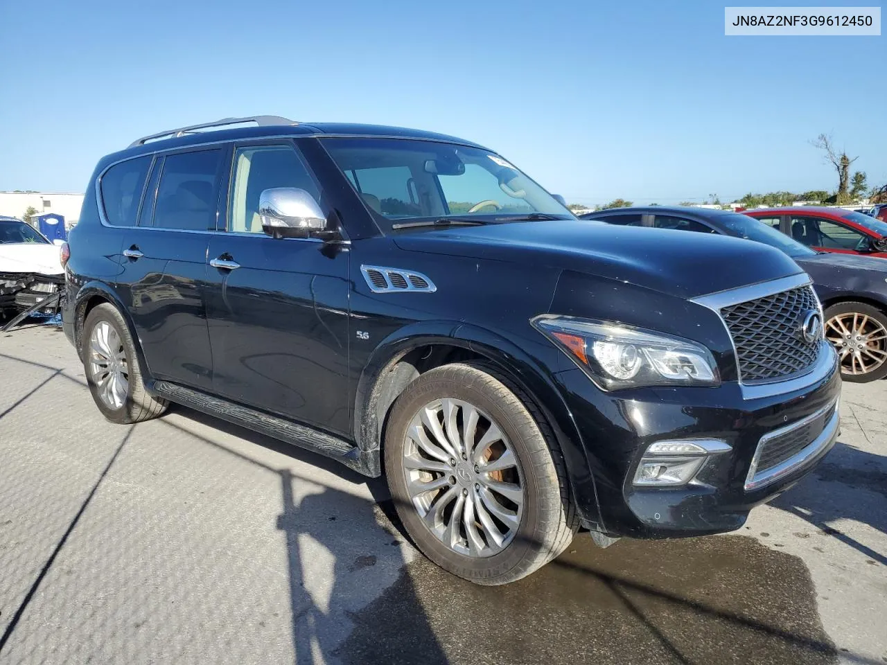 2016 Infiniti Qx80 VIN: JN8AZ2NF3G9612450 Lot: 76440974