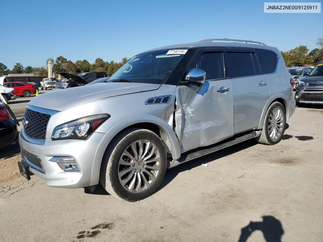 2016 Infiniti Qx80 VIN: JN8AZ2NE0G9125911 Lot: 77144114