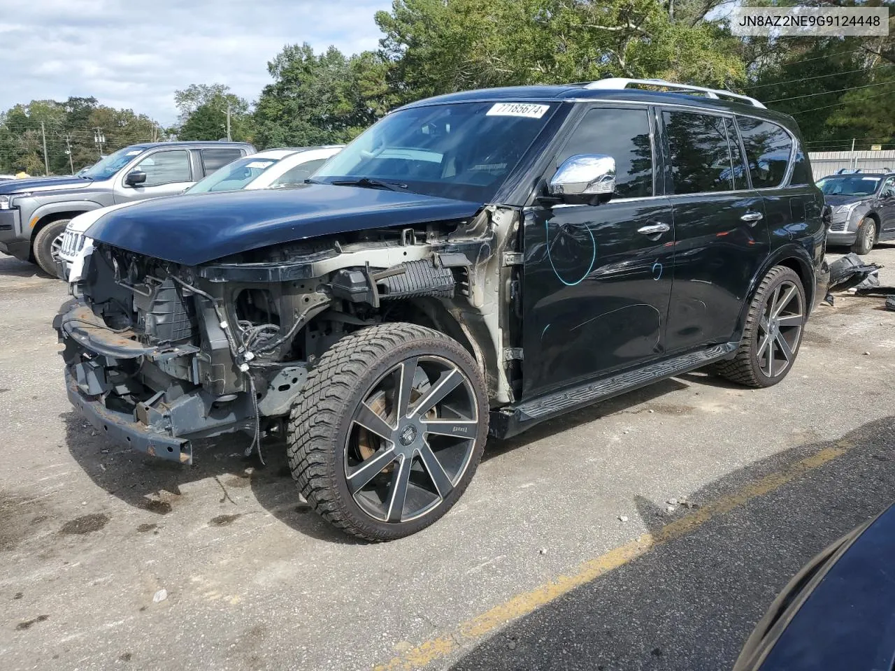 2016 Infiniti Qx80 VIN: JN8AZ2NE9G9124448 Lot: 77185674