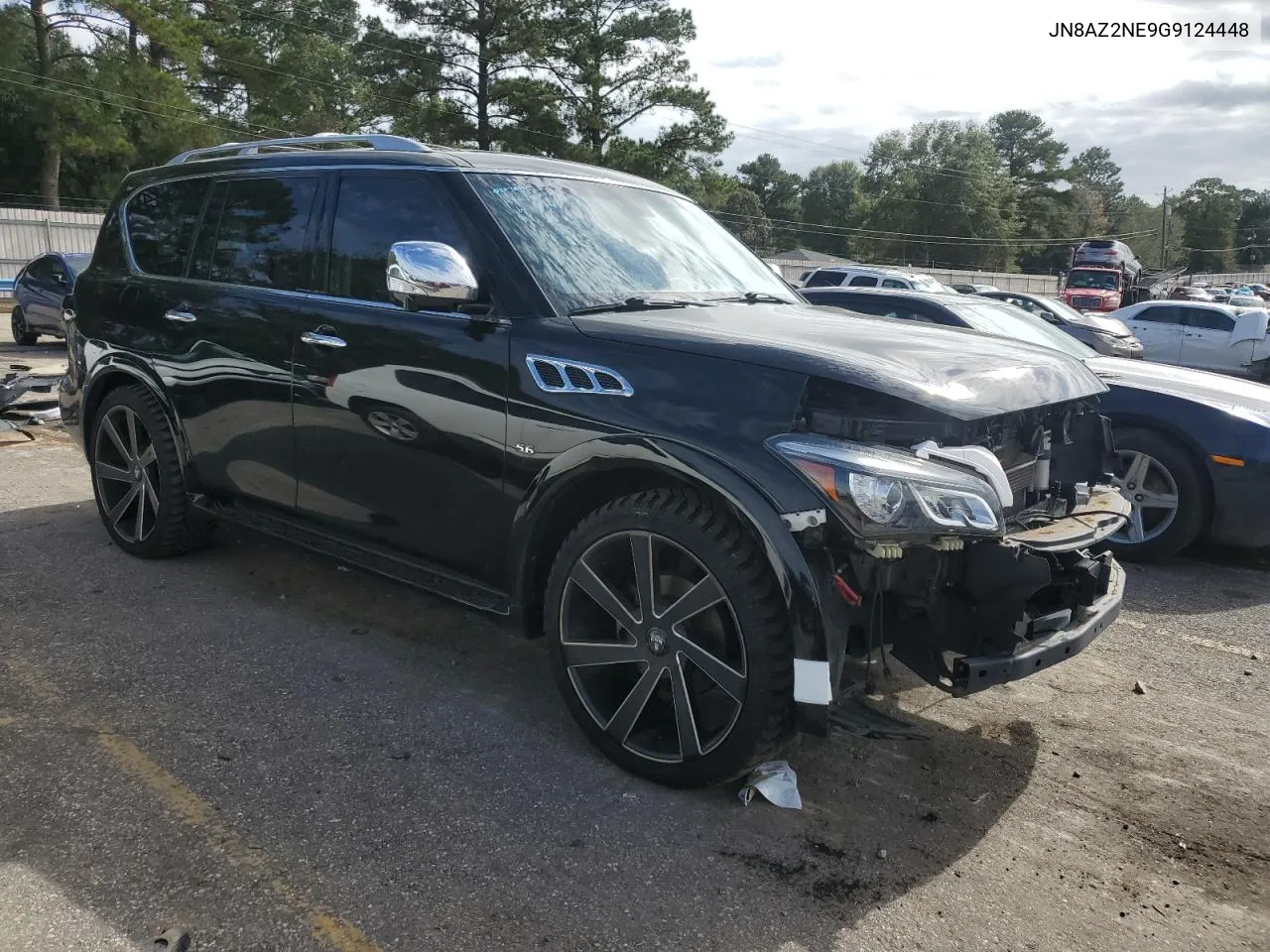 2016 Infiniti Qx80 VIN: JN8AZ2NE9G9124448 Lot: 77185674