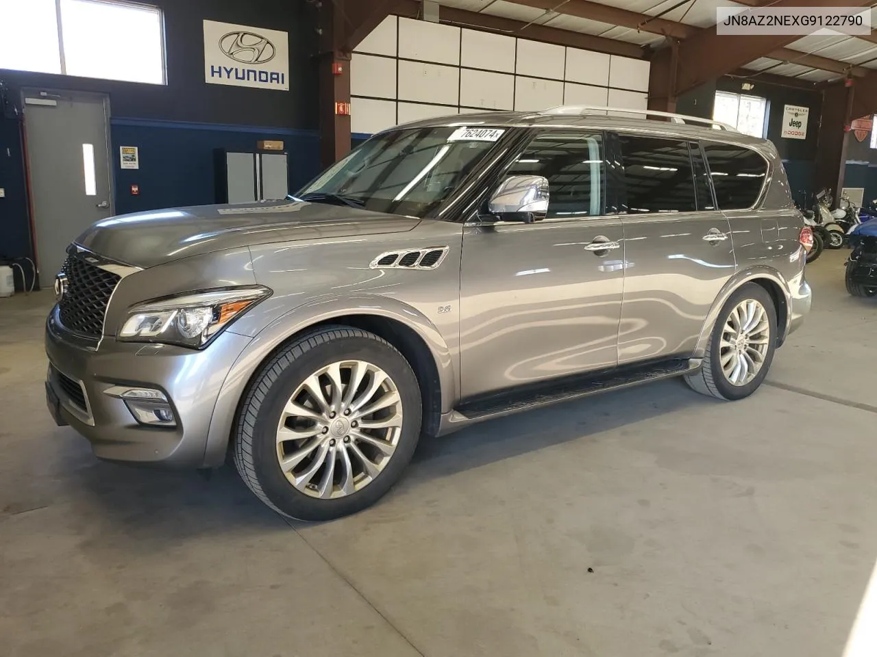 2016 Infiniti Qx80 VIN: JN8AZ2NEXG9122790 Lot: 77624074