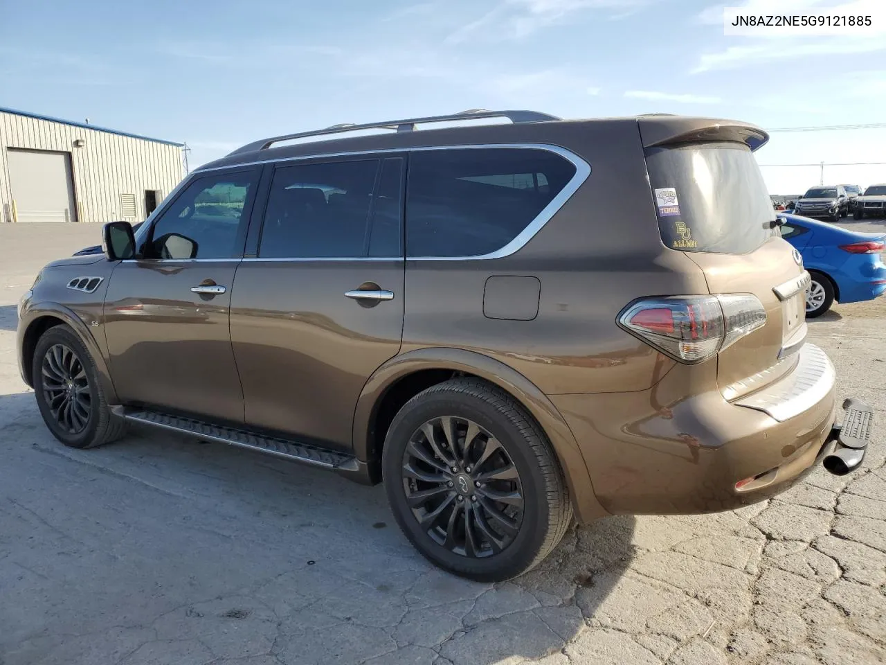 2016 Infiniti Qx80 VIN: JN8AZ2NE5G9121885 Lot: 77654324