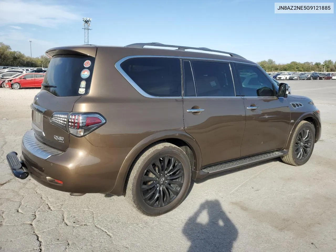 2016 Infiniti Qx80 VIN: JN8AZ2NE5G9121885 Lot: 77654324