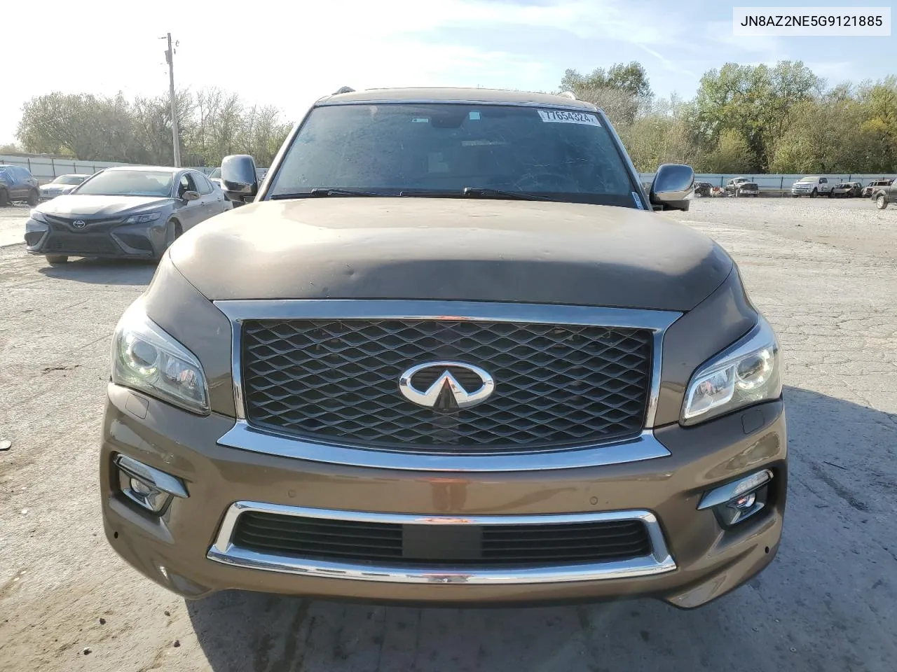 2016 Infiniti Qx80 VIN: JN8AZ2NE5G9121885 Lot: 77654324